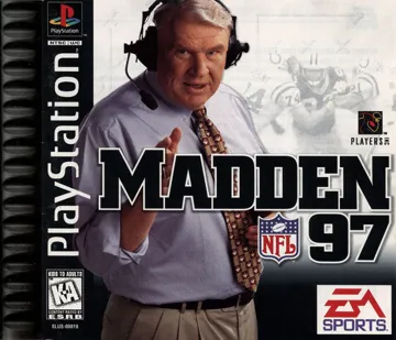 Madden NFL 97 (US) box cover front